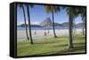 Flamengo Beach and Sugarloaf Mountain, Rio De Janeiro, Brazil-Ian Trower-Framed Stretched Canvas