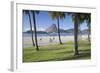 Flamengo Beach and Sugarloaf Mountain, Rio De Janeiro, Brazil-Ian Trower-Framed Photographic Print