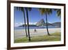 Flamengo Beach and Sugarloaf Mountain, Rio De Janeiro, Brazil-Ian Trower-Framed Photographic Print