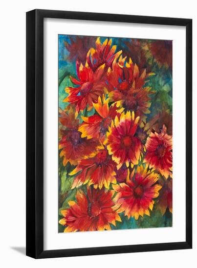 Flames of Color-Joanne Porter-Framed Giclee Print