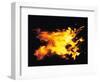 Flames of Fire, Studio Shot-null-Framed Photographic Print