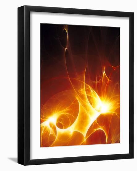 Flames-PASIEKA-Framed Photographic Print