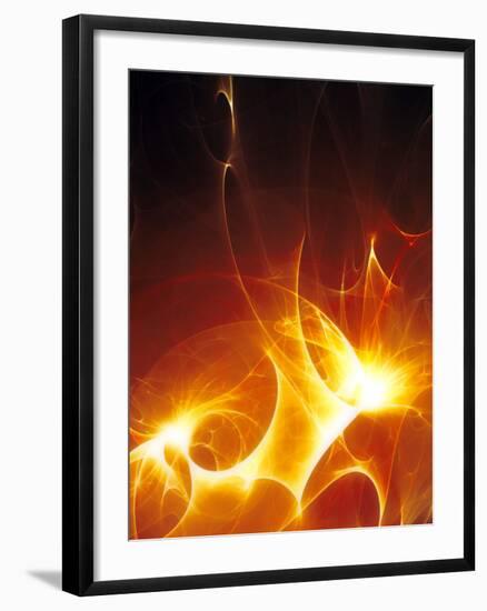 Flames-PASIEKA-Framed Photographic Print