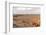 Flaming cliffs, Bajanzag, South Gobi province, Mongolia, Central Asia, Asia-Francesco Vaninetti-Framed Photographic Print