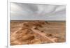 Flaming cliffs, Bajanzag, South Gobi province, Mongolia, Central Asia, Asia-Francesco Vaninetti-Framed Photographic Print