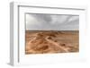 Flaming cliffs, Bajanzag, South Gobi province, Mongolia, Central Asia, Asia-Francesco Vaninetti-Framed Photographic Print