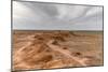 Flaming cliffs, Bajanzag, South Gobi province, Mongolia, Central Asia, Asia-Francesco Vaninetti-Mounted Photographic Print