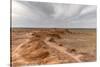 Flaming cliffs, Bajanzag, South Gobi province, Mongolia, Central Asia, Asia-Francesco Vaninetti-Stretched Canvas