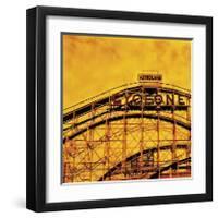 Flaming Cyclone-Erin Clark-Framed Giclee Print