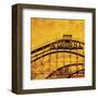 Flaming Cyclone-Erin Clark-Framed Art Print