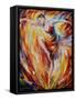 Flaming Dance-Leonid Afremov-Framed Stretched Canvas