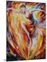 Flaming Dance-Leonid Afremov-Mounted Art Print