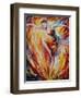 Flaming Dance-Leonid Afremov-Framed Art Print