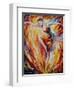 Flaming Dance-Leonid Afremov-Framed Art Print