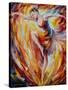 Flaming Dance-Leonid Afremov-Stretched Canvas