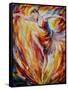 Flaming Dance-Leonid Afremov-Framed Stretched Canvas