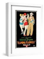 Flaming Flappers - 1925-null-Framed Giclee Print