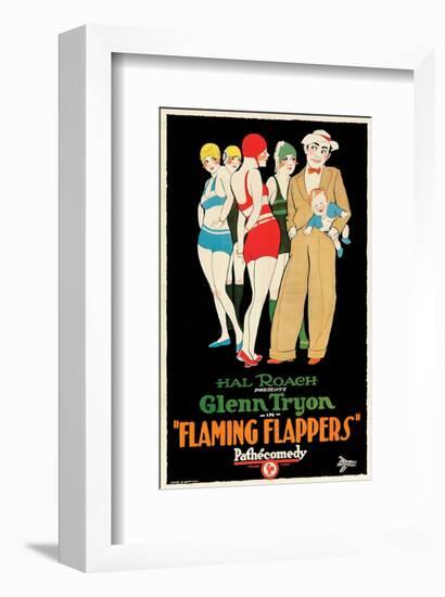 Flaming Flappers - 1925-null-Framed Giclee Print