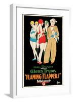 Flaming Flappers - 1925-null-Framed Giclee Print