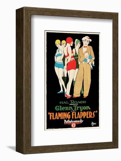 Flaming Flappers - 1925-null-Framed Giclee Print