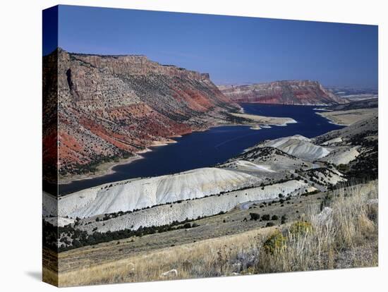 Flaming Gorge-J.D. Mcfarlan-Stretched Canvas