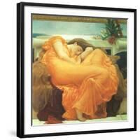 Flaming June, 1895-Frederick Leighton-Framed Giclee Print