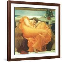 Flaming June, 1895-Frederick Leighton-Framed Giclee Print