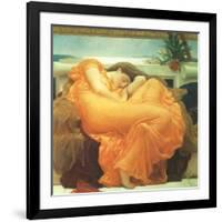 Flaming June, 1895-Frederick Leighton-Framed Giclee Print