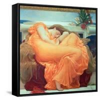 Flaming June, c.1895-Frederick Leighton-Framed Stretched Canvas