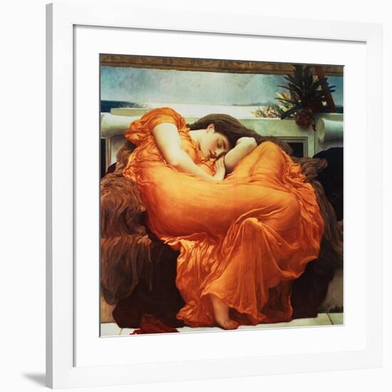 Flaming June-Frederick Leighton-Framed Giclee Print