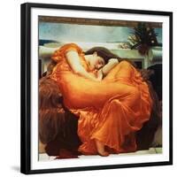 Flaming June-Frederick Leighton-Framed Giclee Print