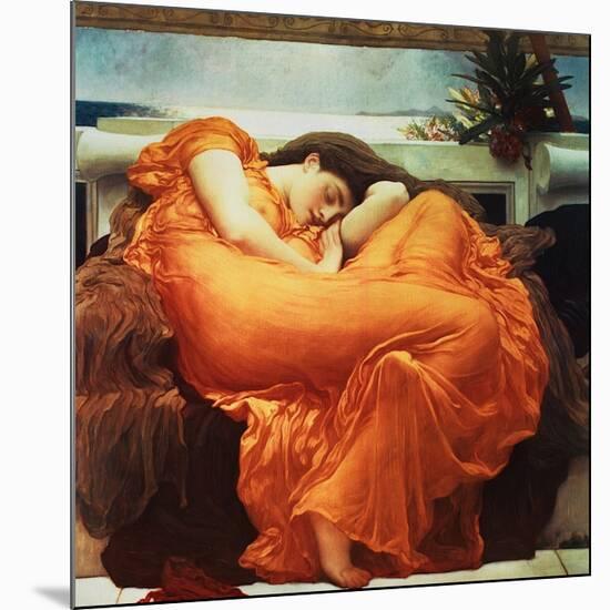 Flaming June-Frederick Leighton-Mounted Giclee Print