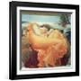 Flaming June-Frederick Leighton-Framed Premium Giclee Print