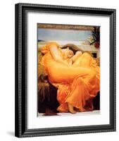 Flaming June-Frederick Leighton-Framed Art Print