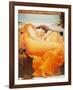 Flaming June-Frederick Leighton-Framed Art Print