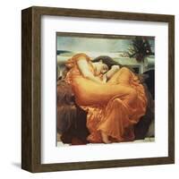 Flaming June-Frederick Leighton-Framed Art Print