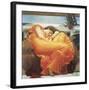 Flaming June-Frederic Leighton-Framed Art Print