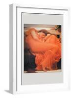 Flaming June-Frederick Leighton-Framed Art Print