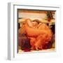 Flaming June-Frederic Leighton-Framed Art Print