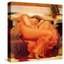 Flaming June-Frederic Leighton-Stretched Canvas