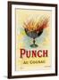 Flaming Punch Bowl-null-Framed Art Print