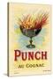 Flaming Punch Bowl-null-Stretched Canvas