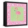 Flamingo Dance II-Farida Zaman-Framed Stretched Canvas