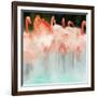 Flamingo Dance-Dan Meneely-Framed Art Print