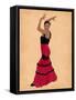 Flamingo Dancer 1-Marcus Prime-Framed Stretched Canvas