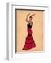 Flamingo Dancer 1-Marcus Prime-Framed Art Print