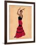 Flamingo Dancer 1-Marcus Prime-Framed Art Print