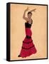 Flamingo Dancer 1-Marcus Prime-Framed Stretched Canvas