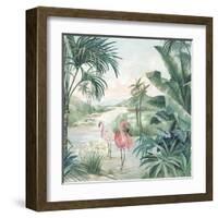 Flamingo Dream-Eva Watts-Framed Art Print