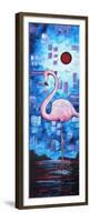 Flamingo Dreams-Megan Aroon Duncanson-Framed Premium Giclee Print